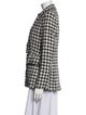 Veronica Beard Houndstooth Print Coat