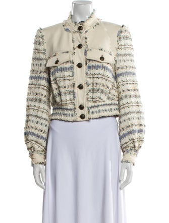 Veronica Beard Tweed Pattern Jacket