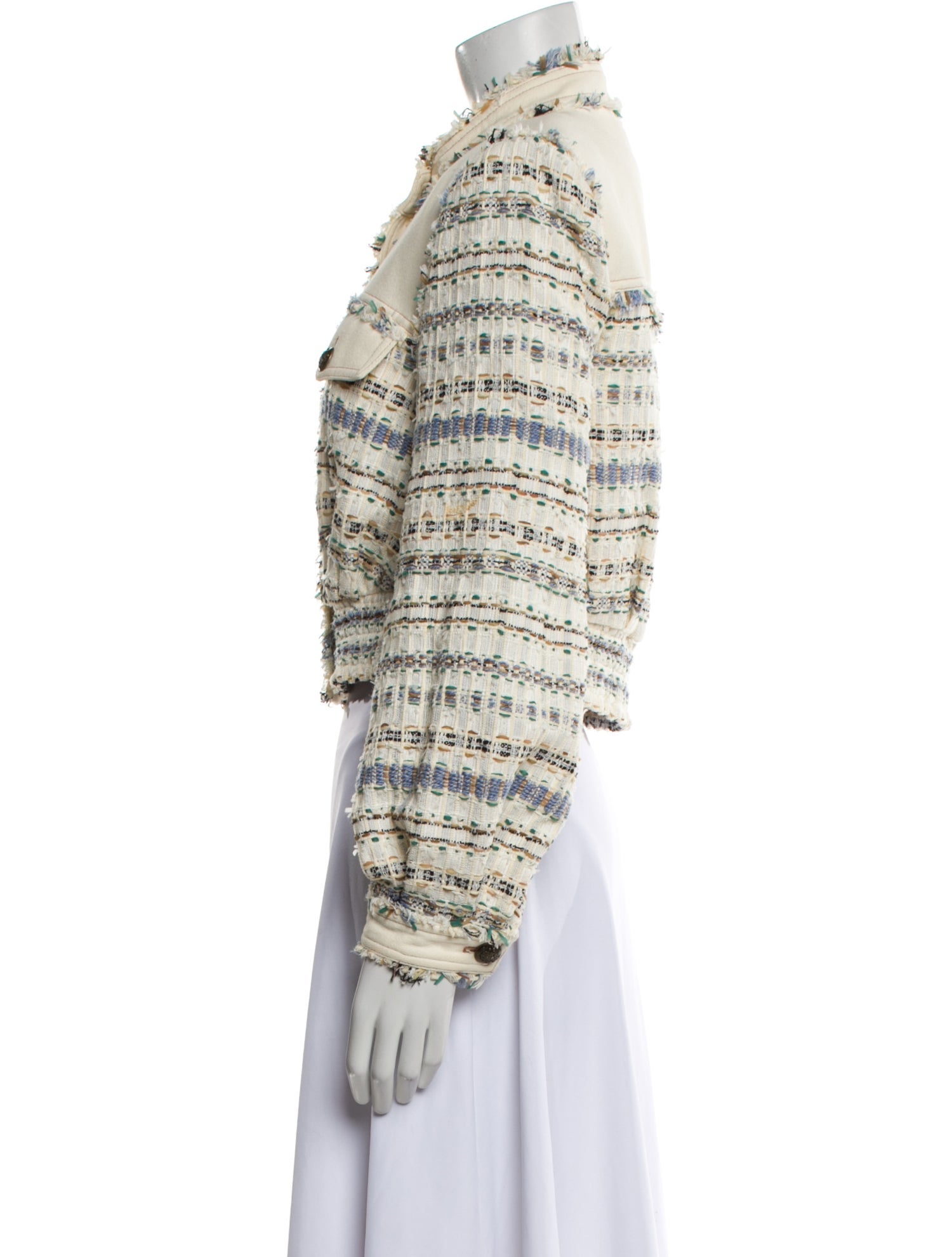 Veronica Beard Tweed Pattern Jacket