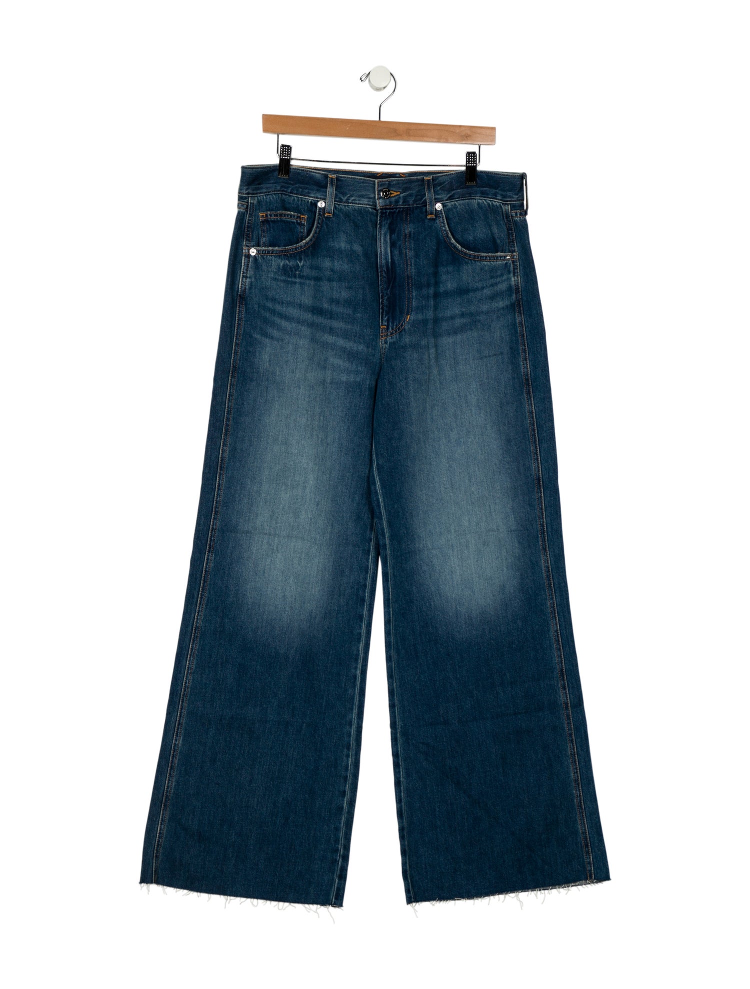 Veronica Beard High-Rise Wide Leg Jeans w/ Tags