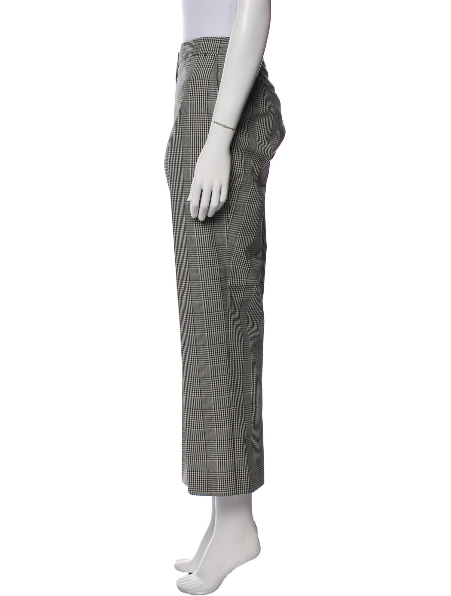 Veronica Beard Wool Wide Leg Pants