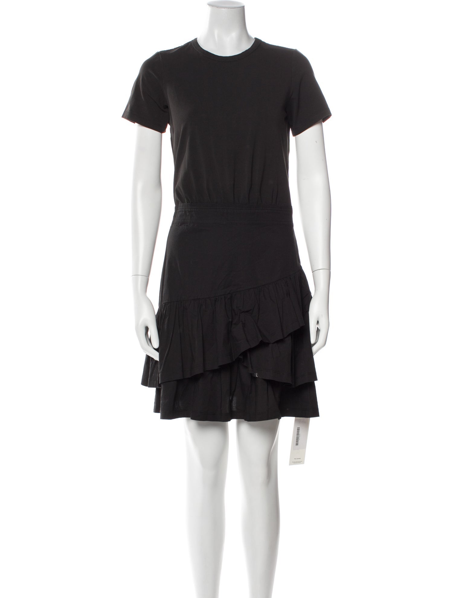 Veronica Beard Crew Neck Mini Dress