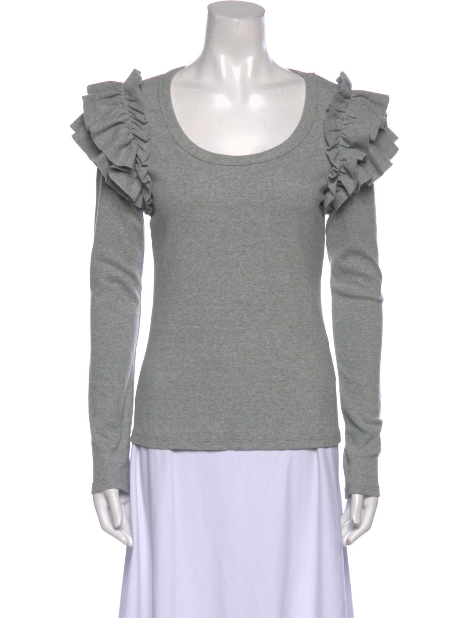 Veronica Beard Scoop Neck Long Sleeve Sweatshirt w/ Tags