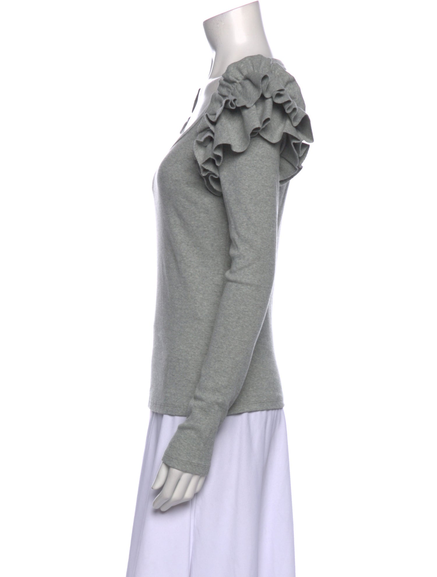 Veronica Beard Scoop Neck Long Sleeve Sweatshirt w/ Tags