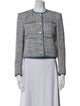 Veronica Beard Tweed Pattern Evening Jacket