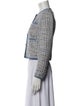 Veronica Beard Tweed Pattern Evening Jacket