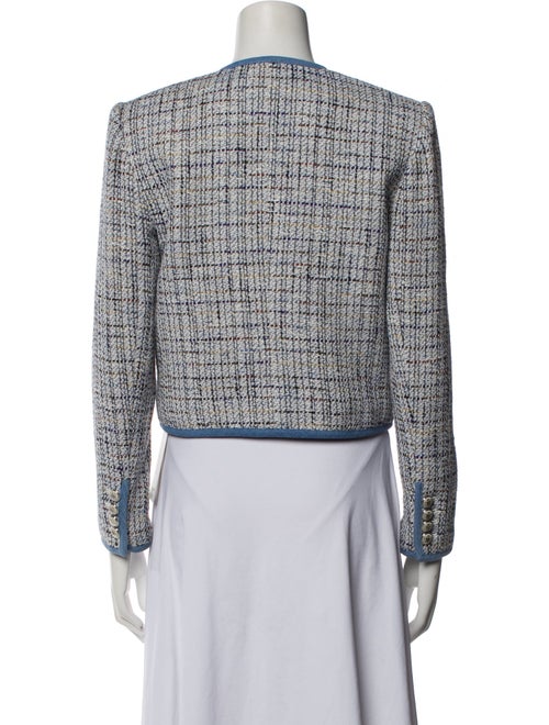 Veronica Beard Tweed Pattern Evening Jacket