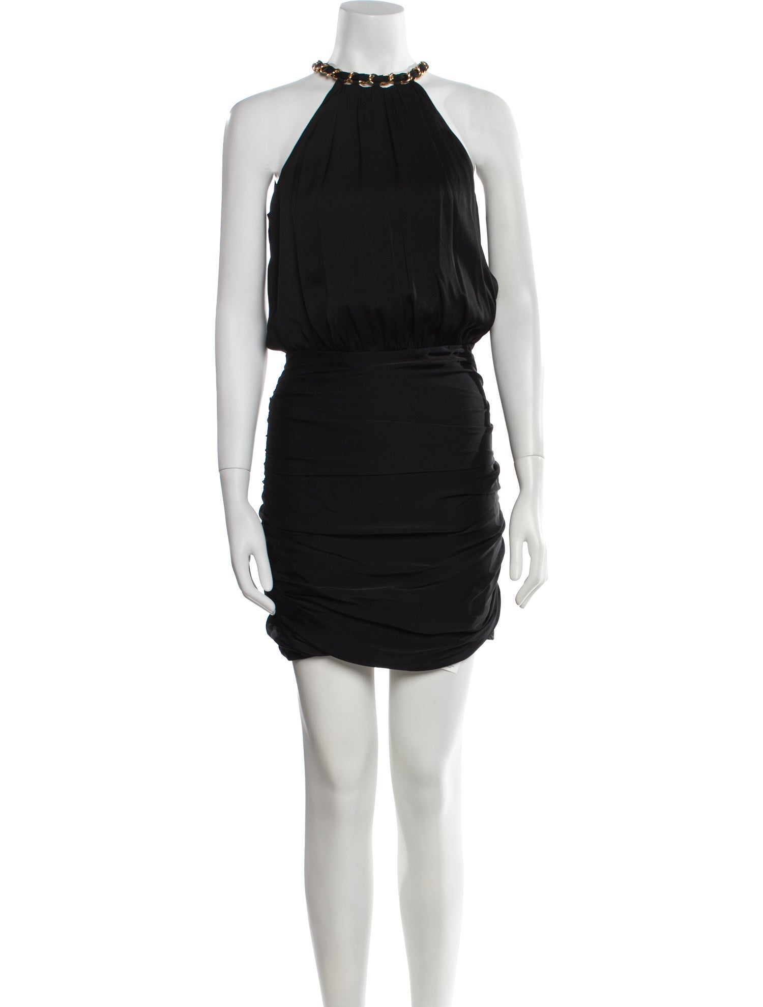 Veronica Beard Halterneck Mini Dress