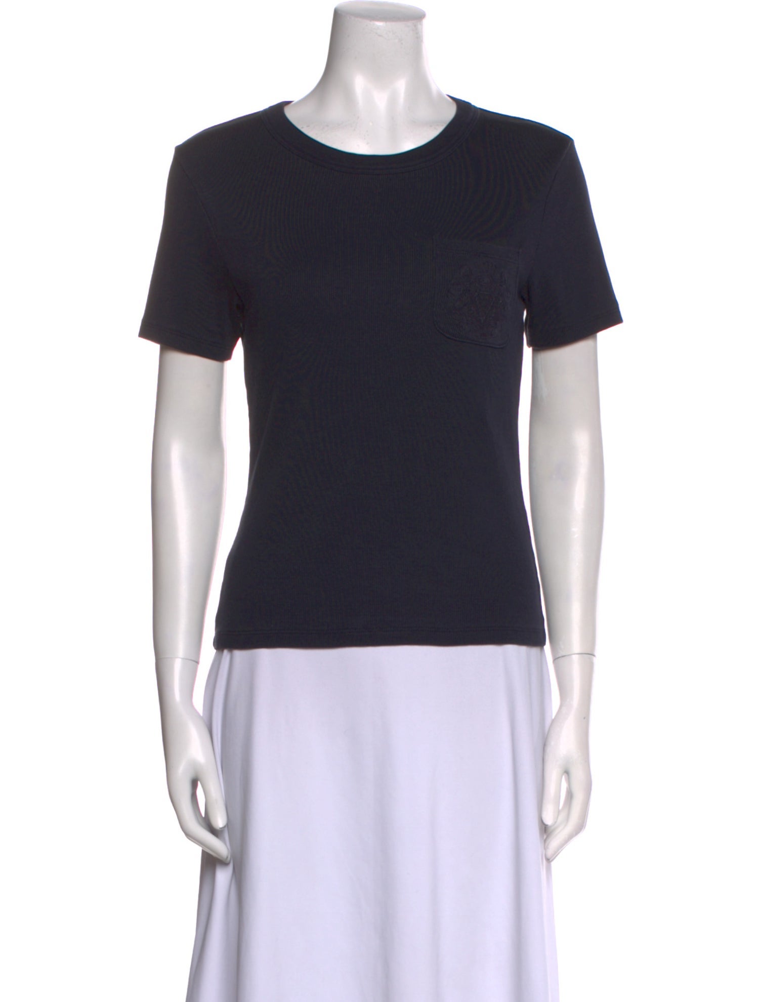 Veronica Beard Crew Neck Short Sleeve T-Shirt