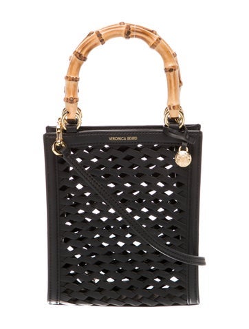 Veronica Beard Handle Bags Leather Top Bag