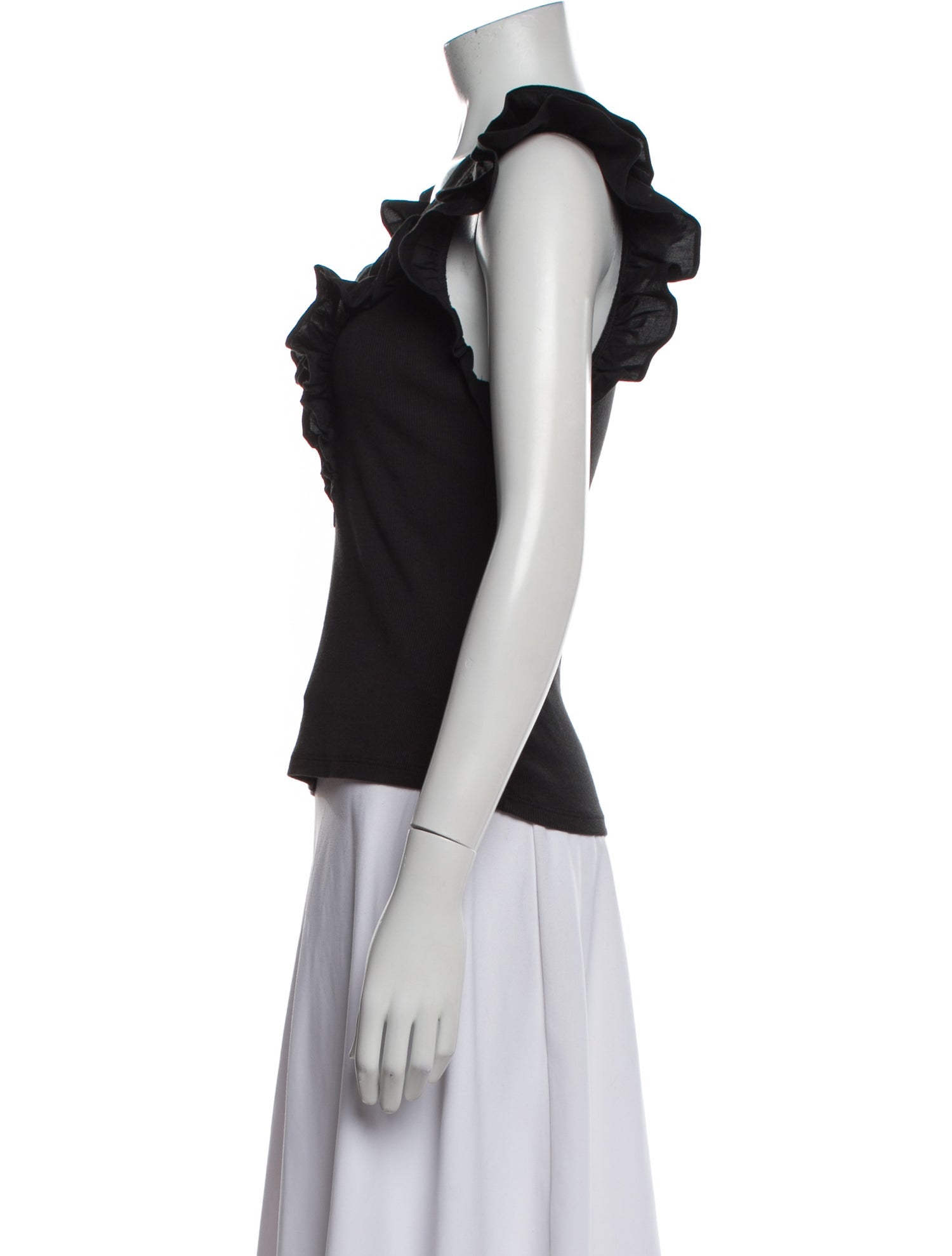 Veronica Beard V-Neck Sleeveless Top