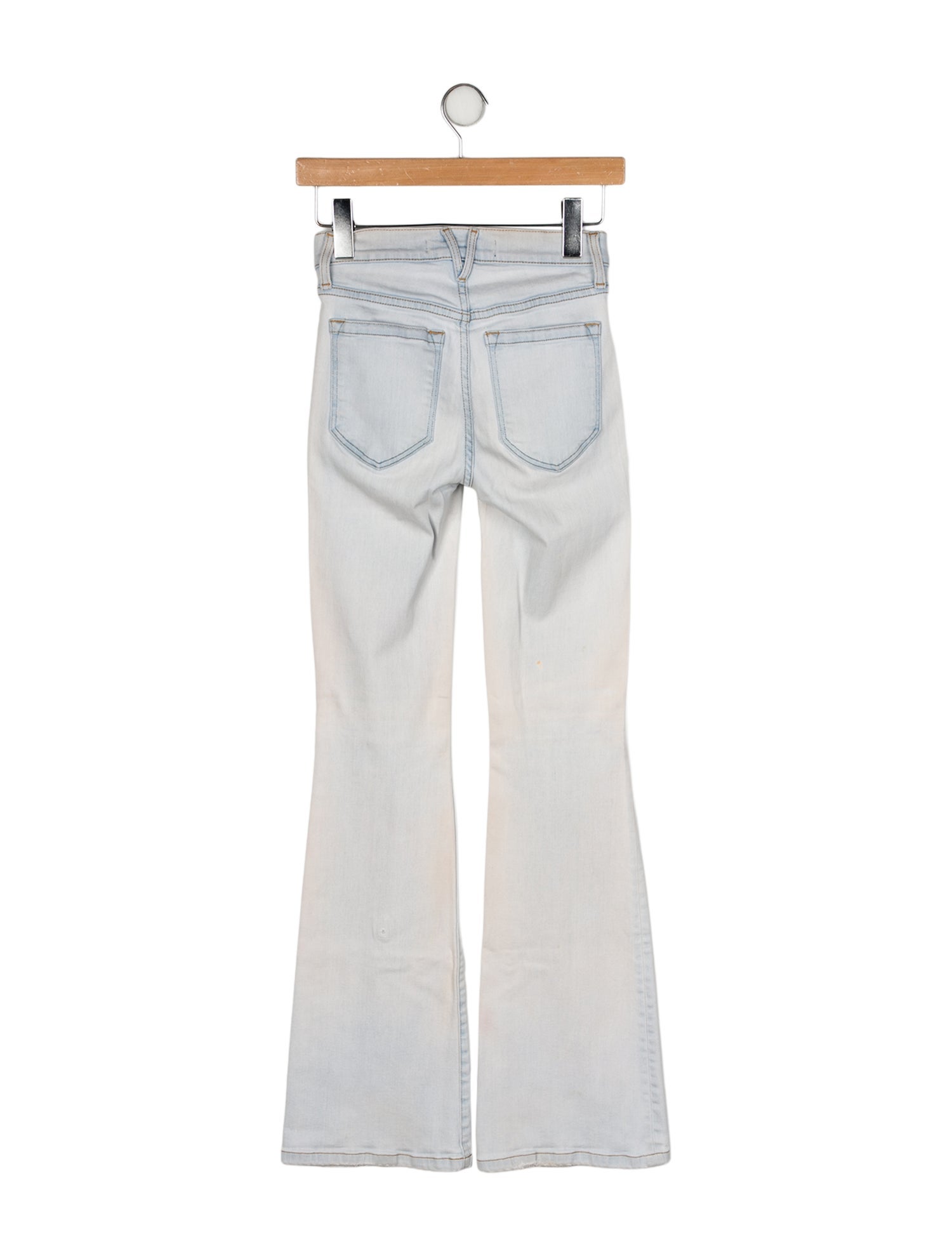 Veronica Beard Mid-Rise Wide Leg Jeans