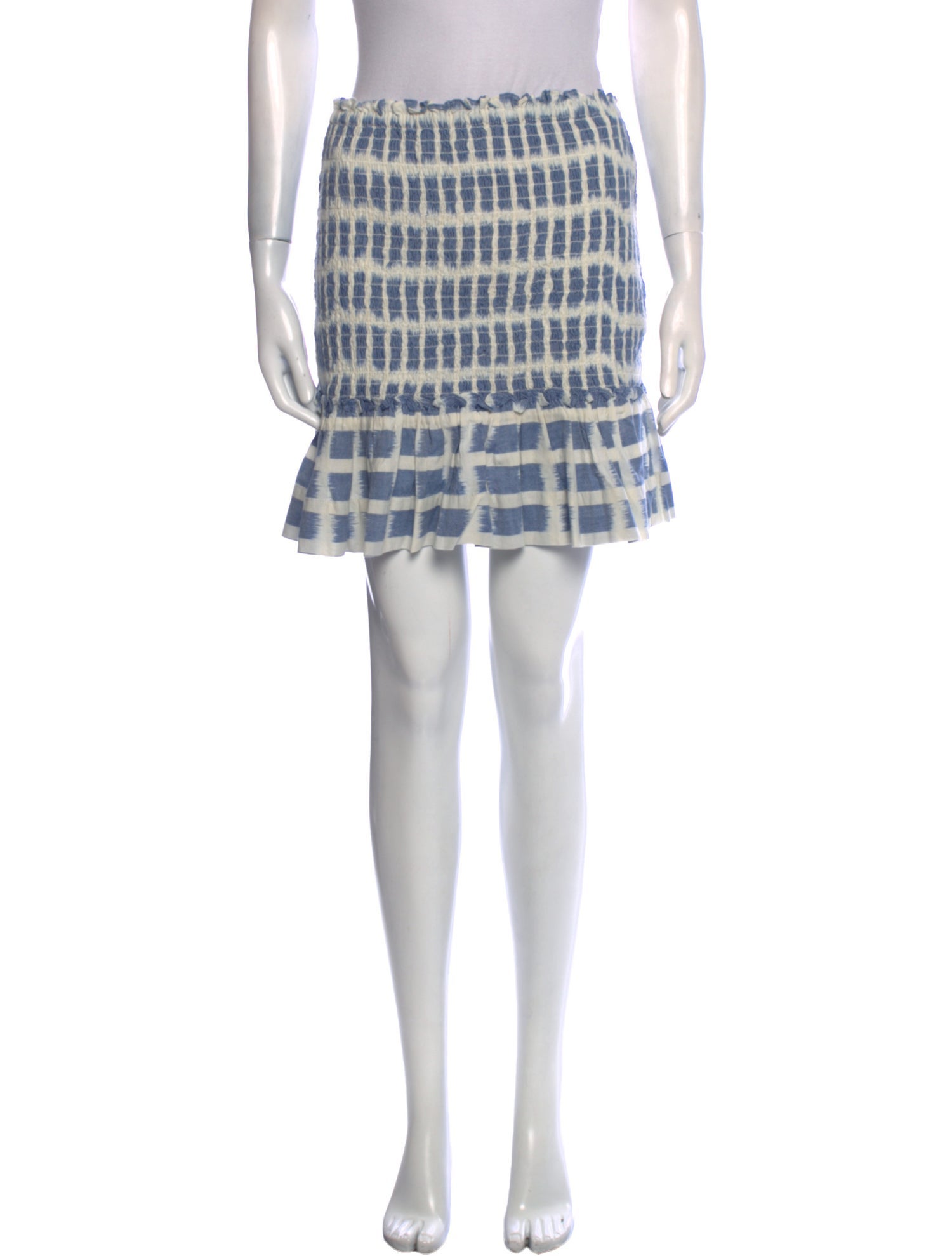 Veronica Beard Printed Mini Skirt