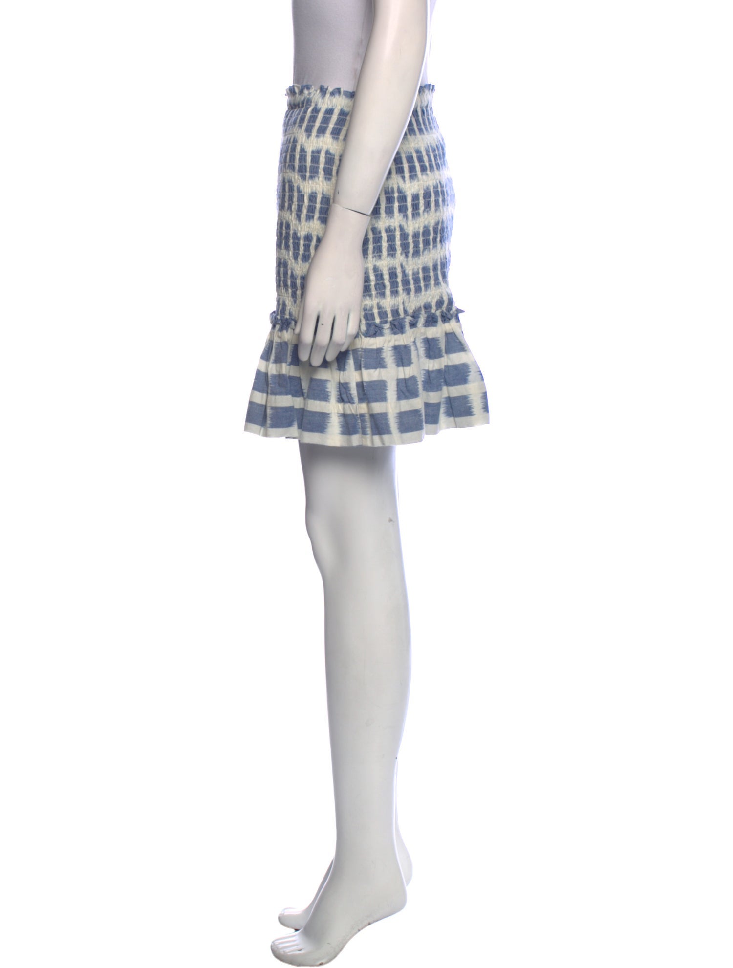 Veronica Beard Printed Mini Skirt