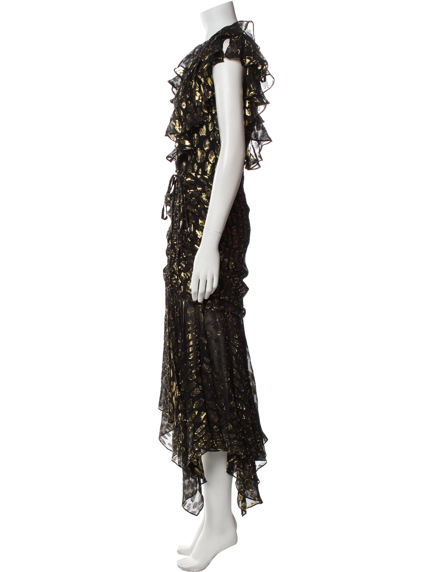 Veronica Beard Silk Long Dress