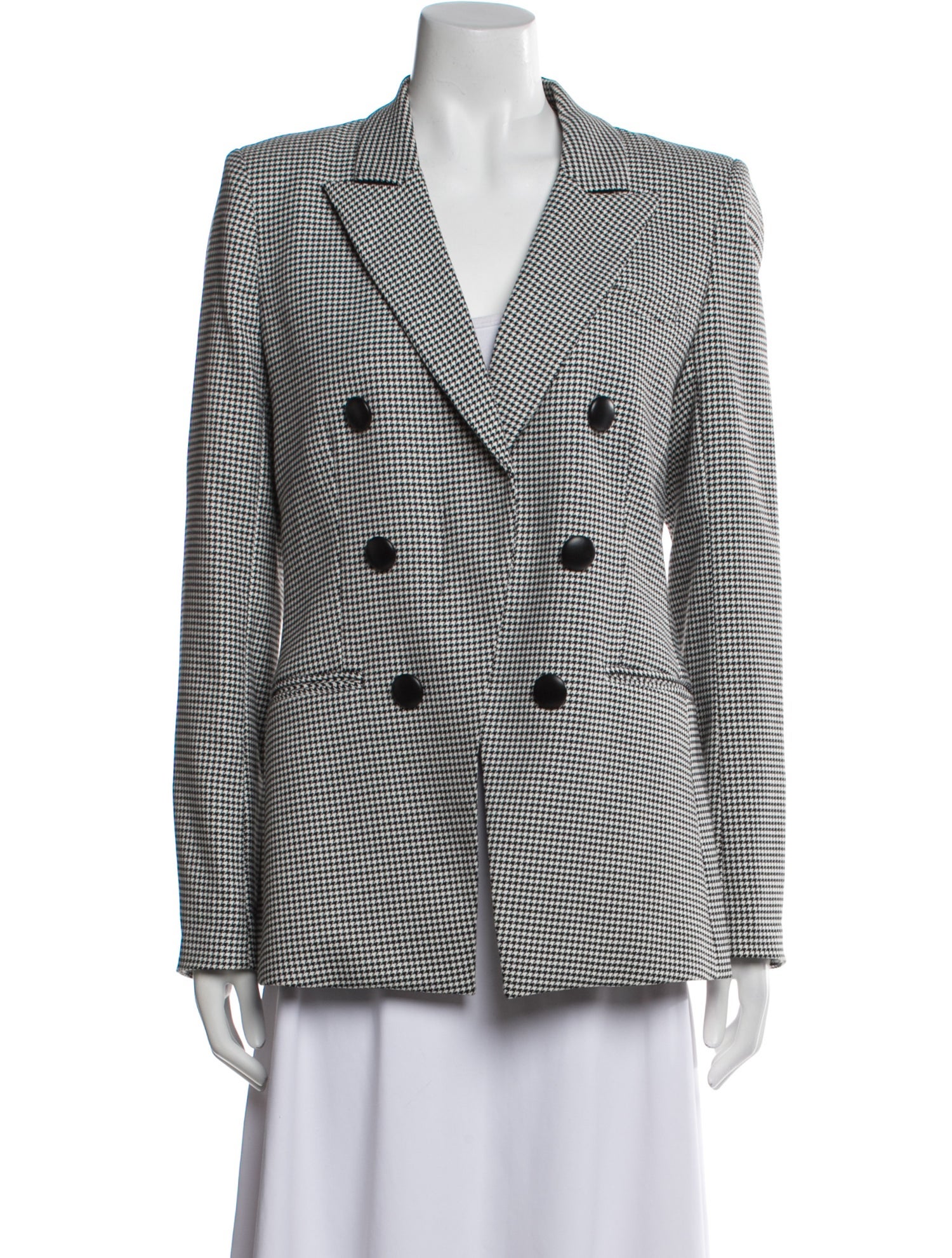Veronica Beard Houndstooth Print Blazer