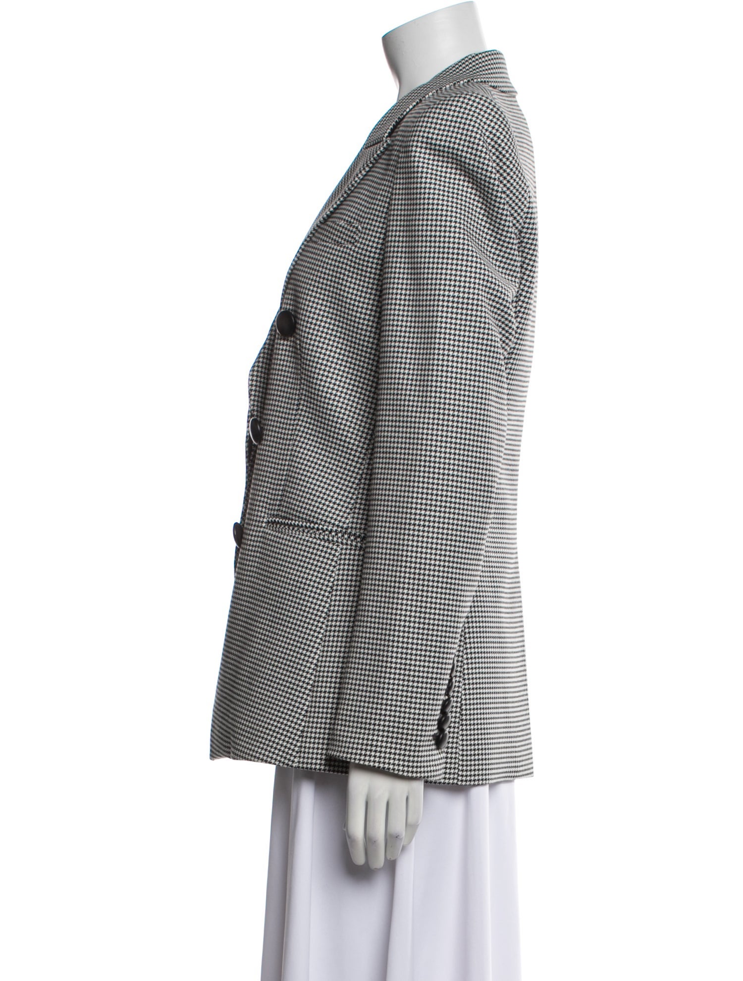 Veronica Beard Houndstooth Print Blazer