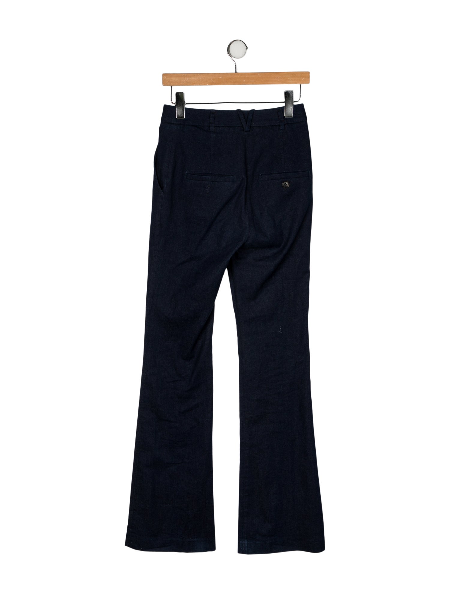 Veronica Beard High-Rise Wide Leg Jeans