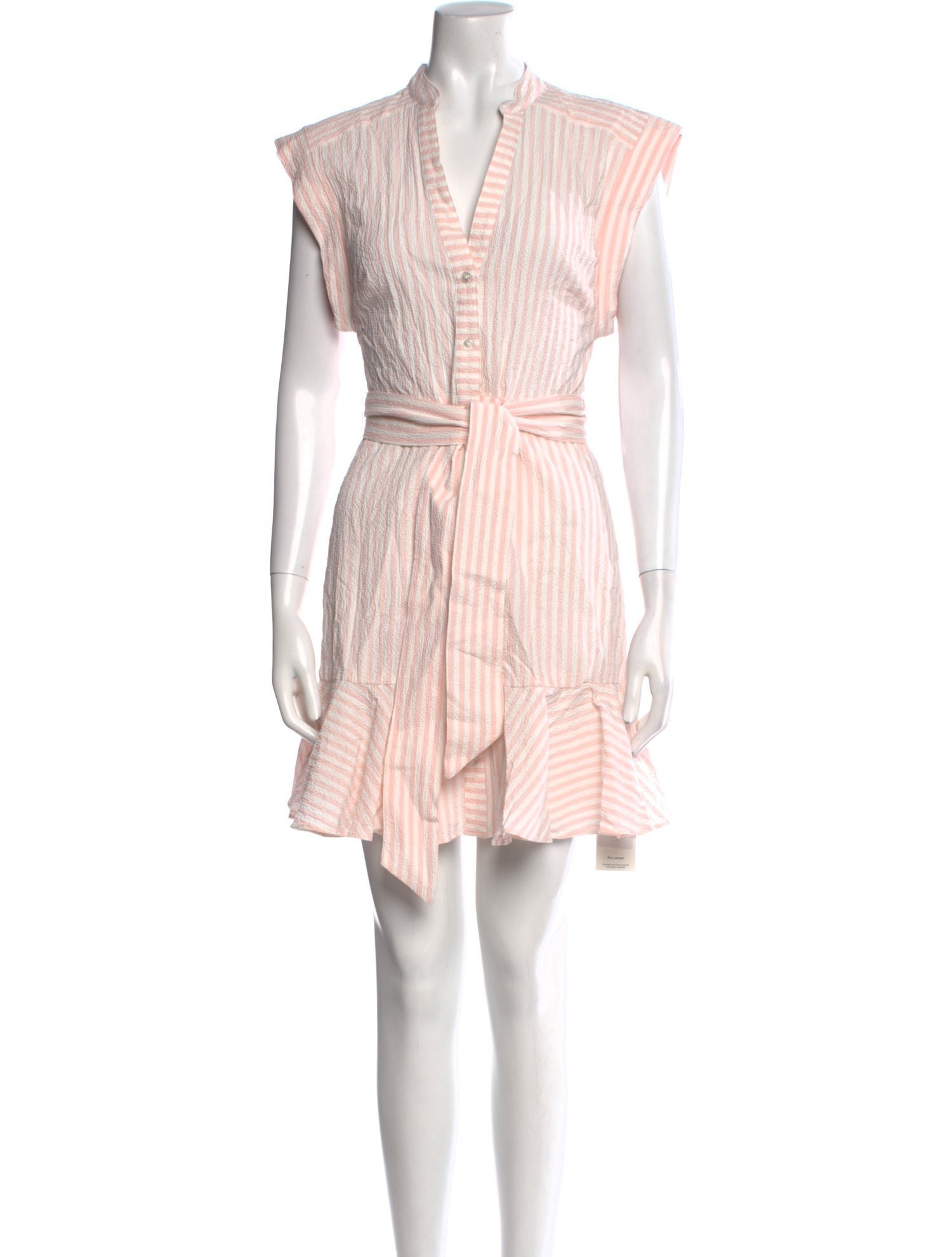 Veronica Beard Striped Mini Dress