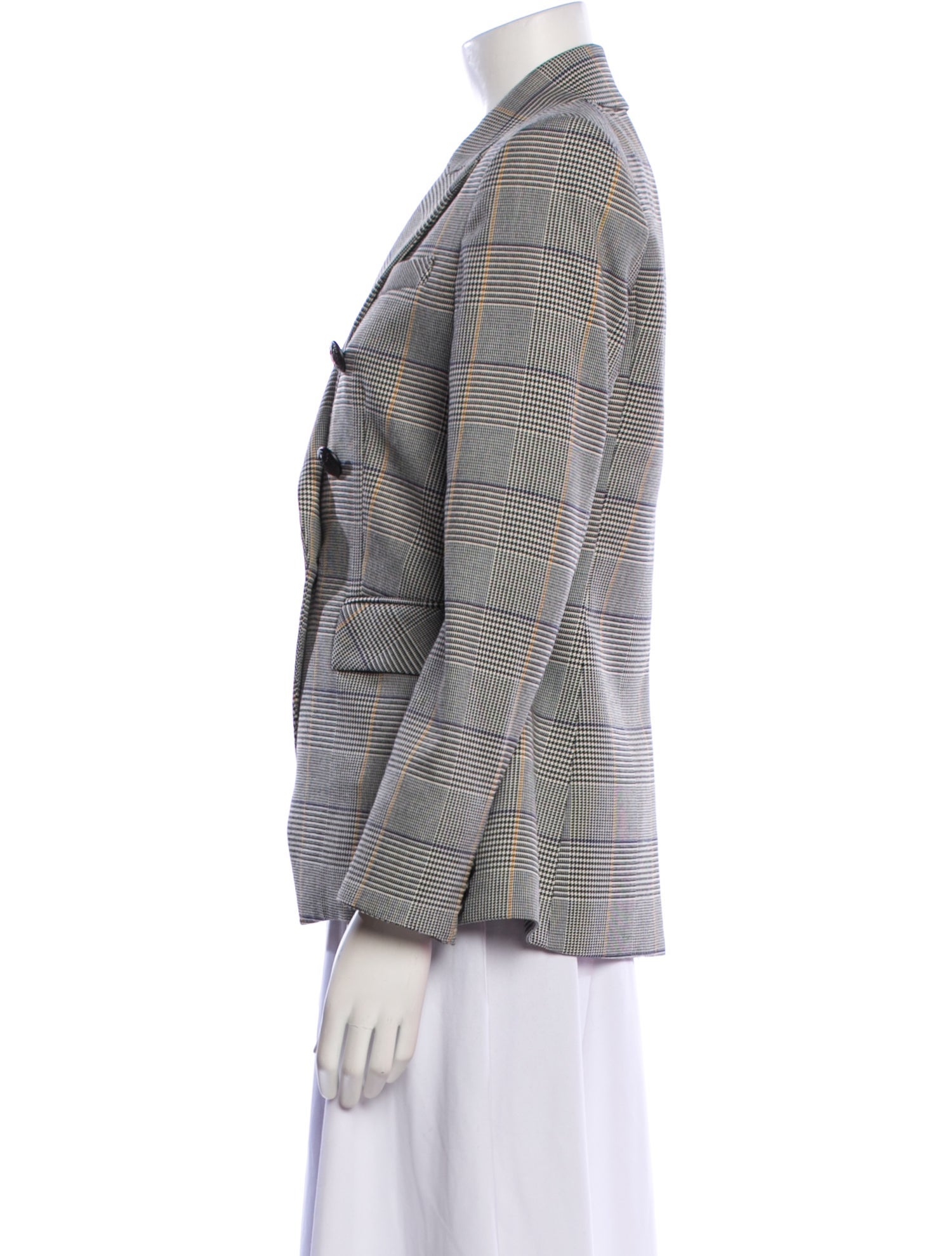 Veronica Beard Plaid Print Blazer w/ Tags