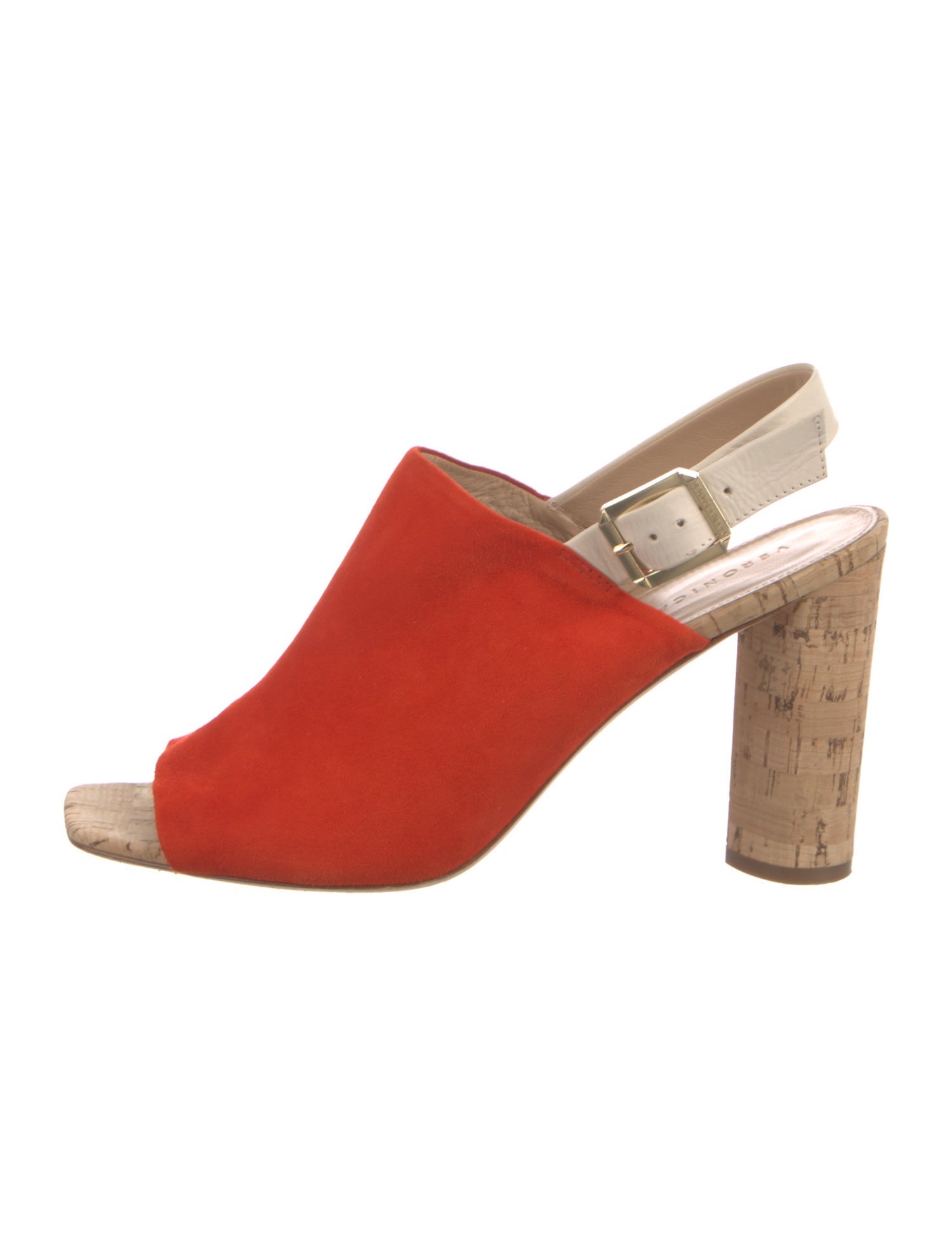 Veronica Beard Suede Slingback Sandals