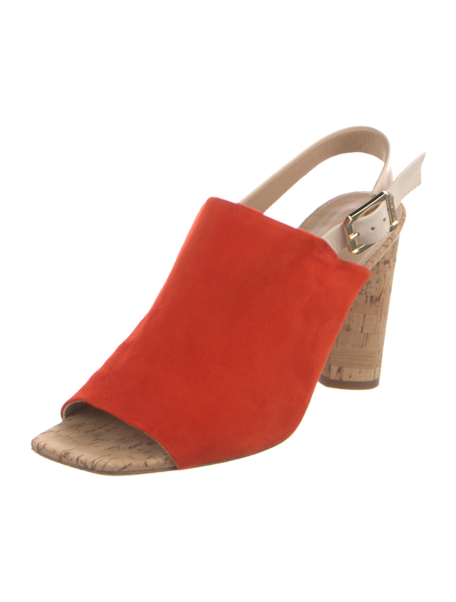 Veronica Beard Suede Slingback Sandals