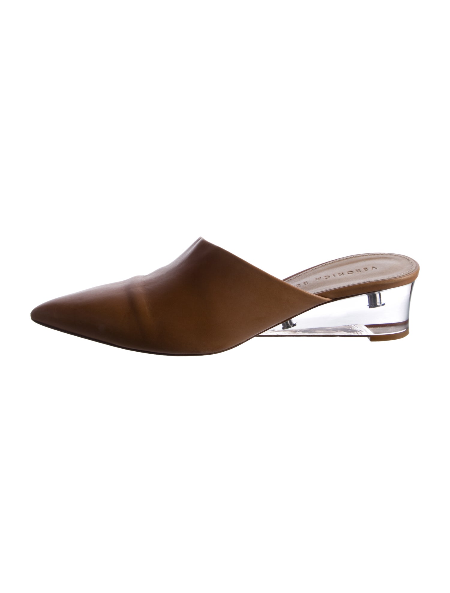 Veronica Beard Leather Mules