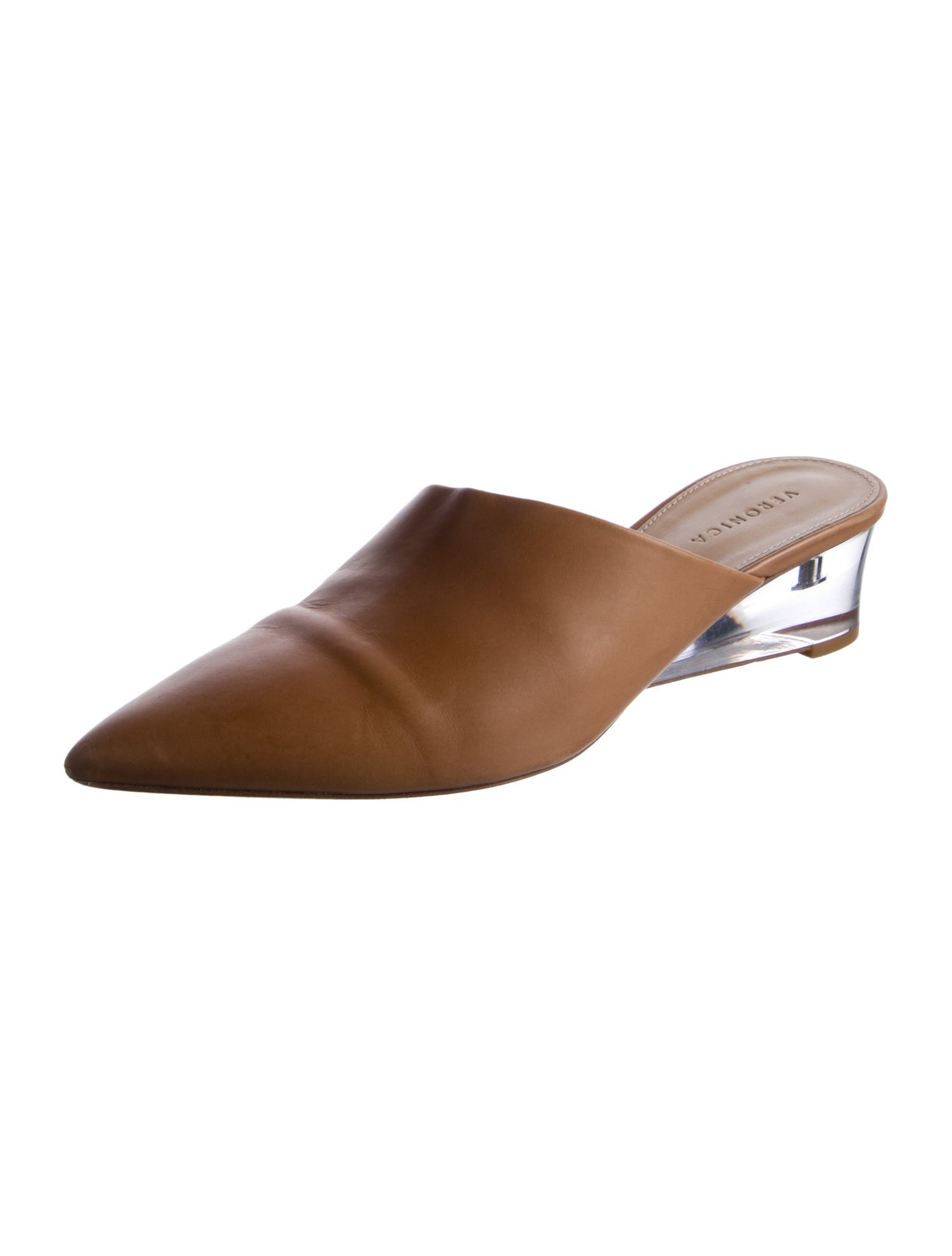 Veronica Beard Leather Mules