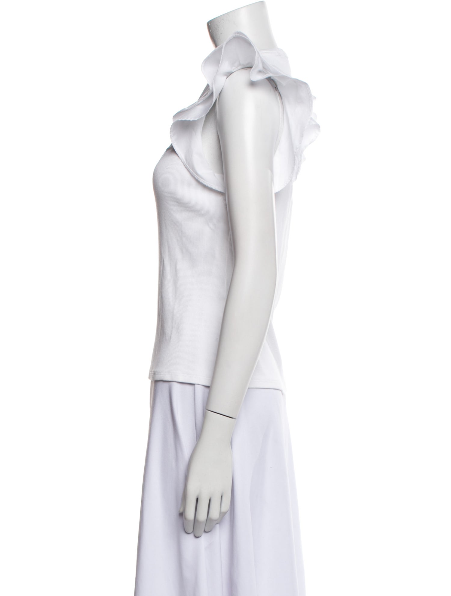 Veronica Beard V-Neck Short Sleeve Top