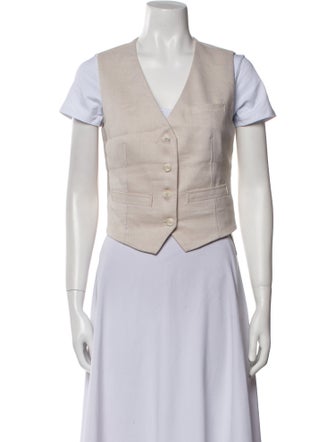 Veronica Beard Linen Vest