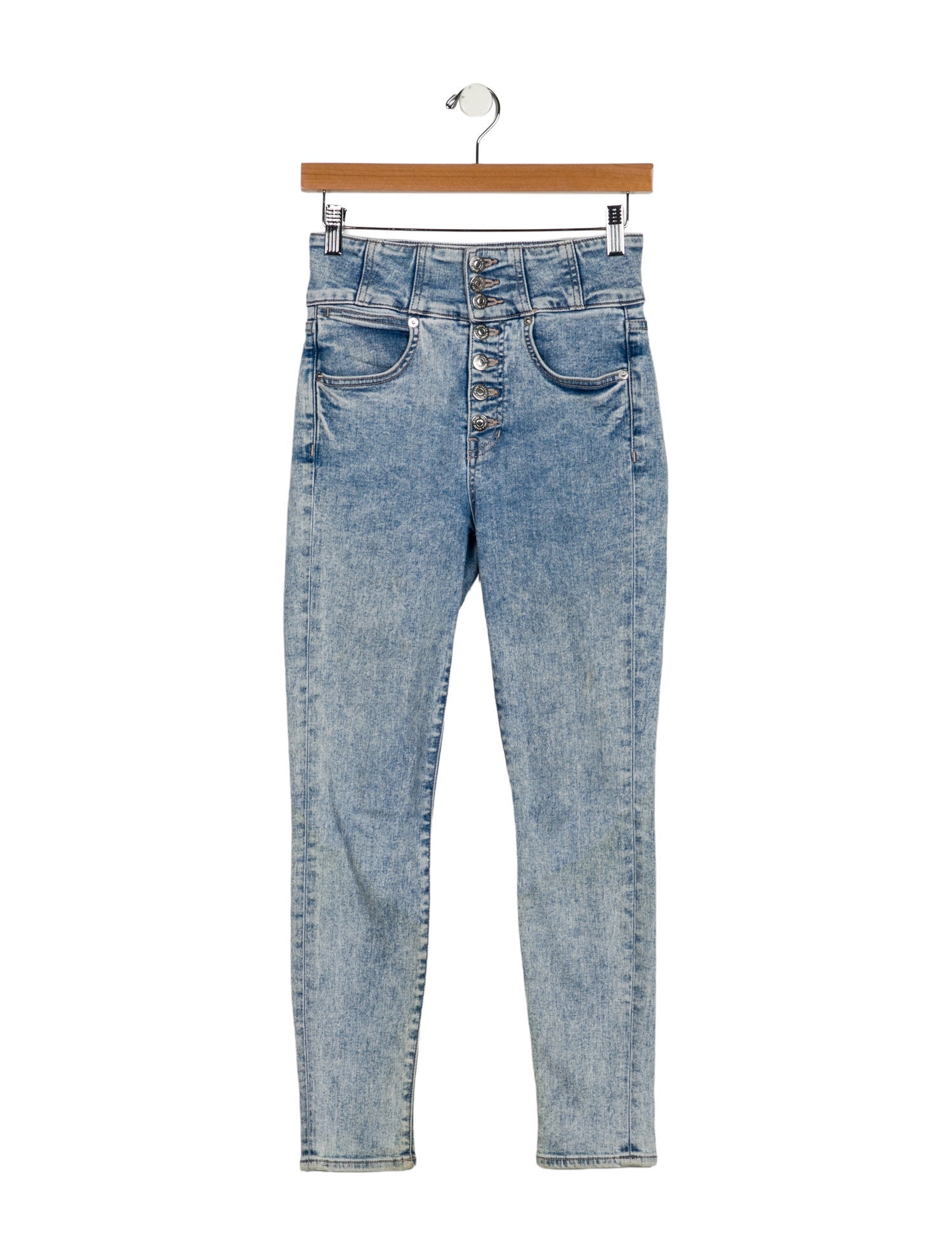 Veronica Beard High-Rise Skinny Leg Jeans