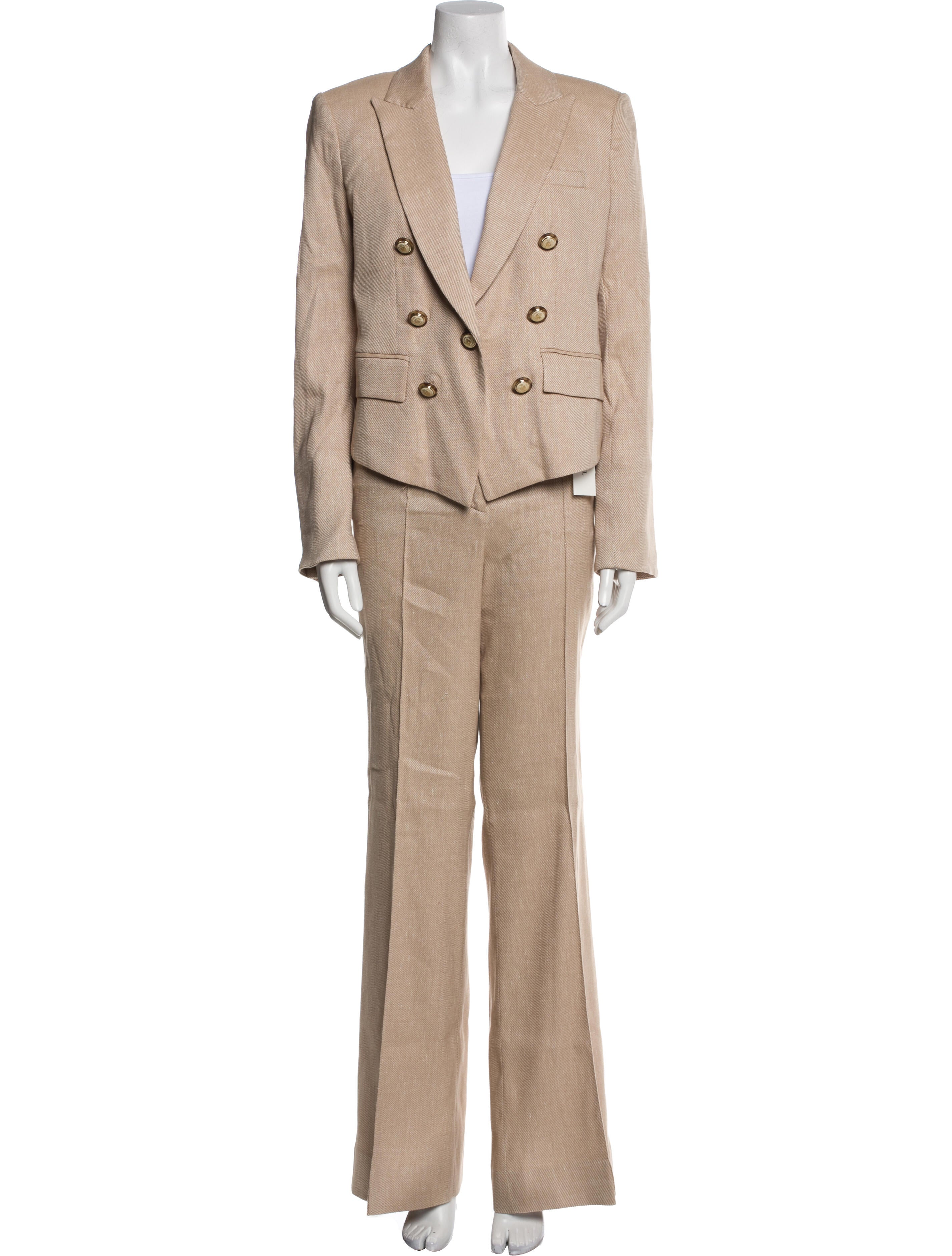 Veronica Beard Linen Pantsuit