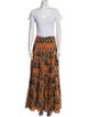 Veronica Beard Linen Printed Skirt Set