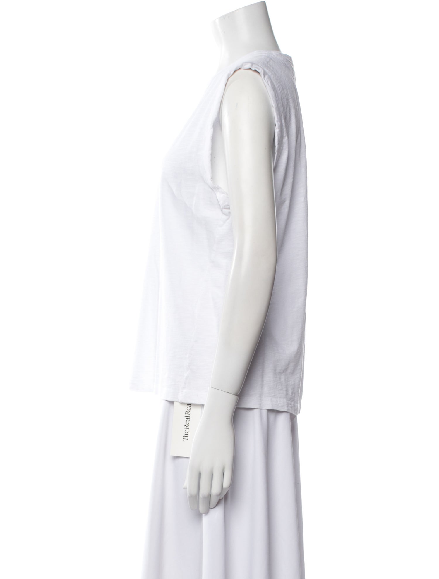 Veronica Beard Scoop Neck Sleeveless Top