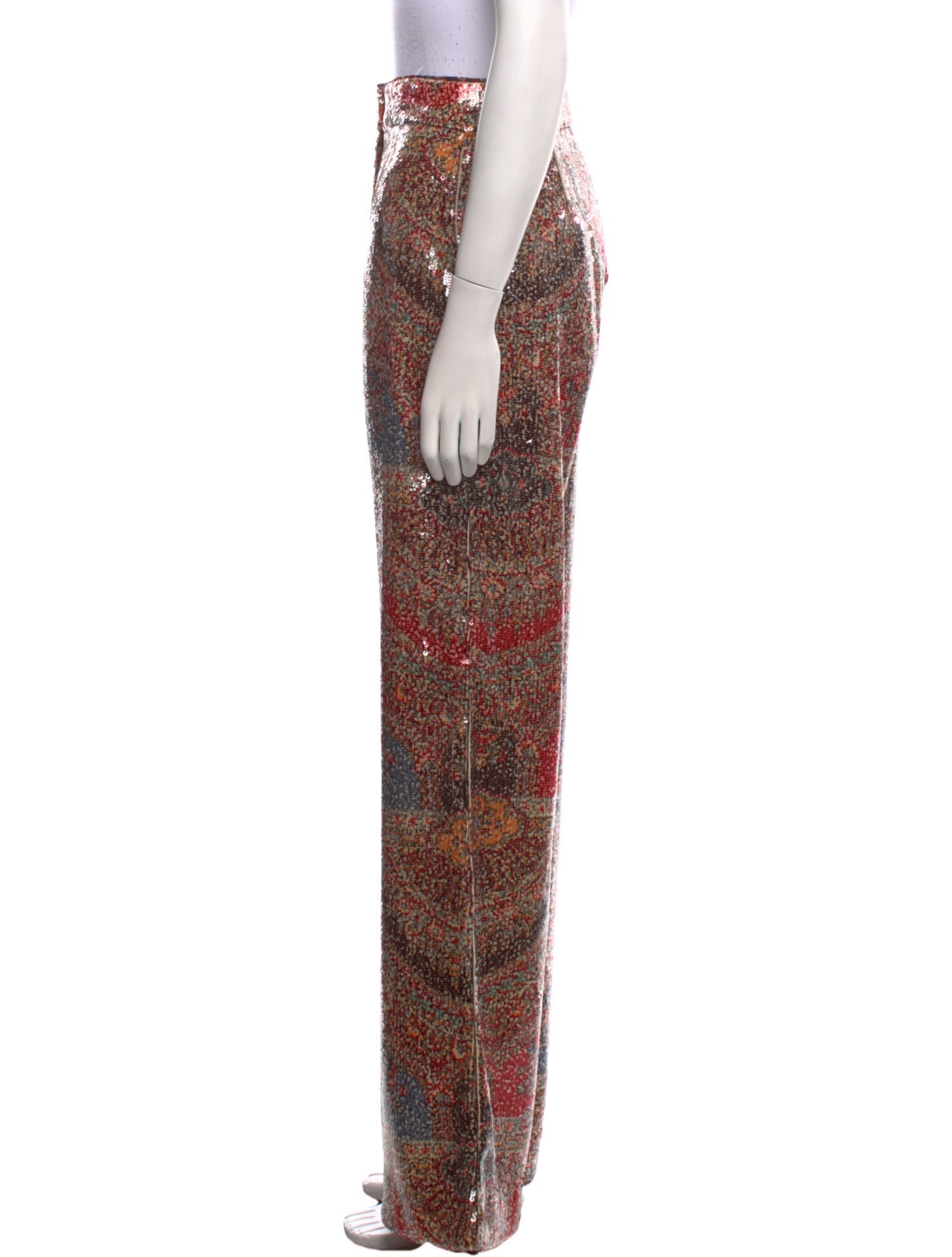 Veronica Beard Printed Wide Leg Pants w/ Tags