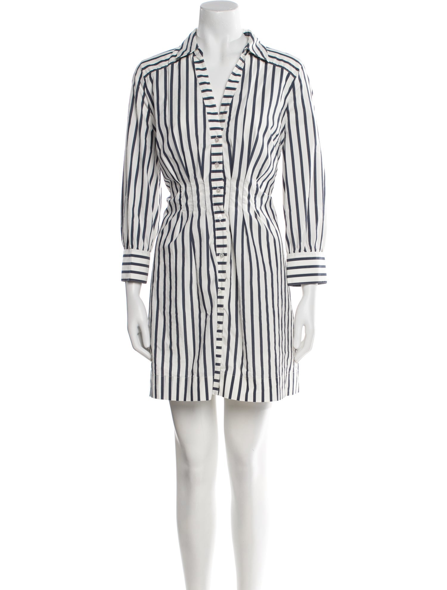 Veronica Beard Striped Mini Dress