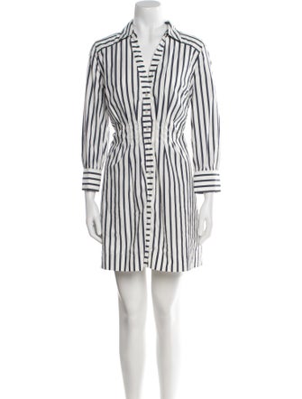 Veronica Beard Striped Mini Dress