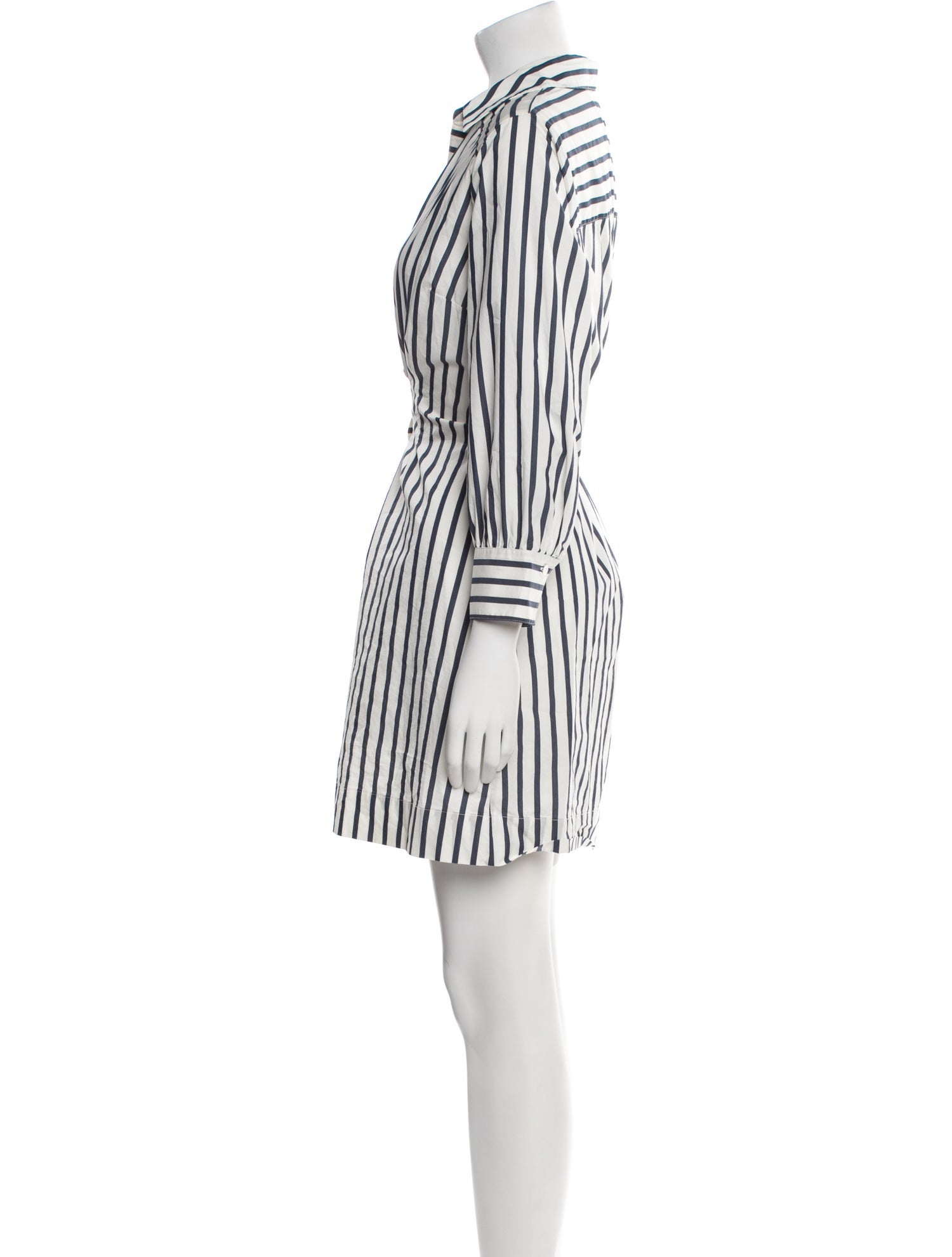 Veronica Beard Striped Mini Dress