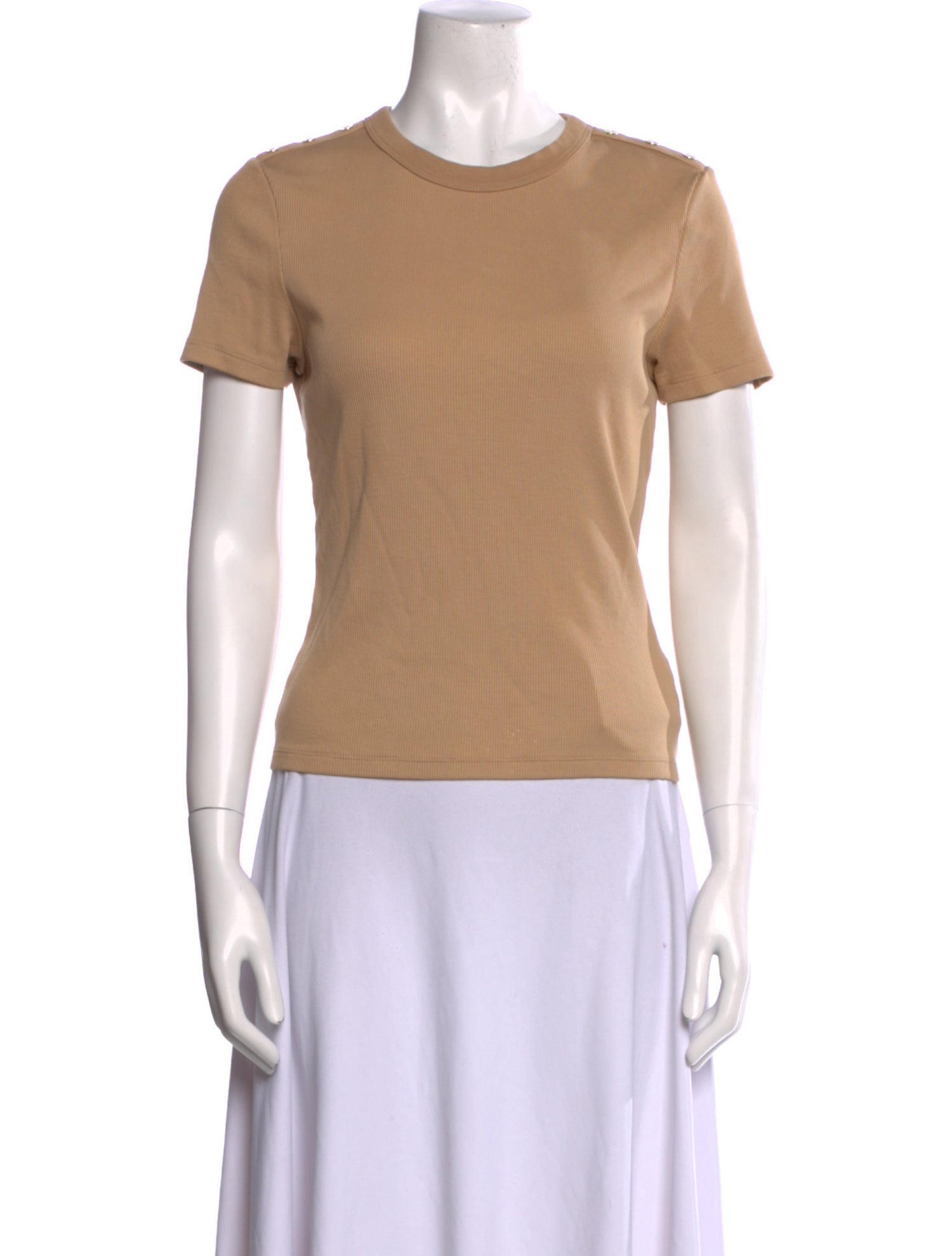 Veronica Beard Crew Neck Short Sleeve T-Shirt