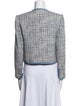 Veronica Beard Tweed Pattern Evening Jacket