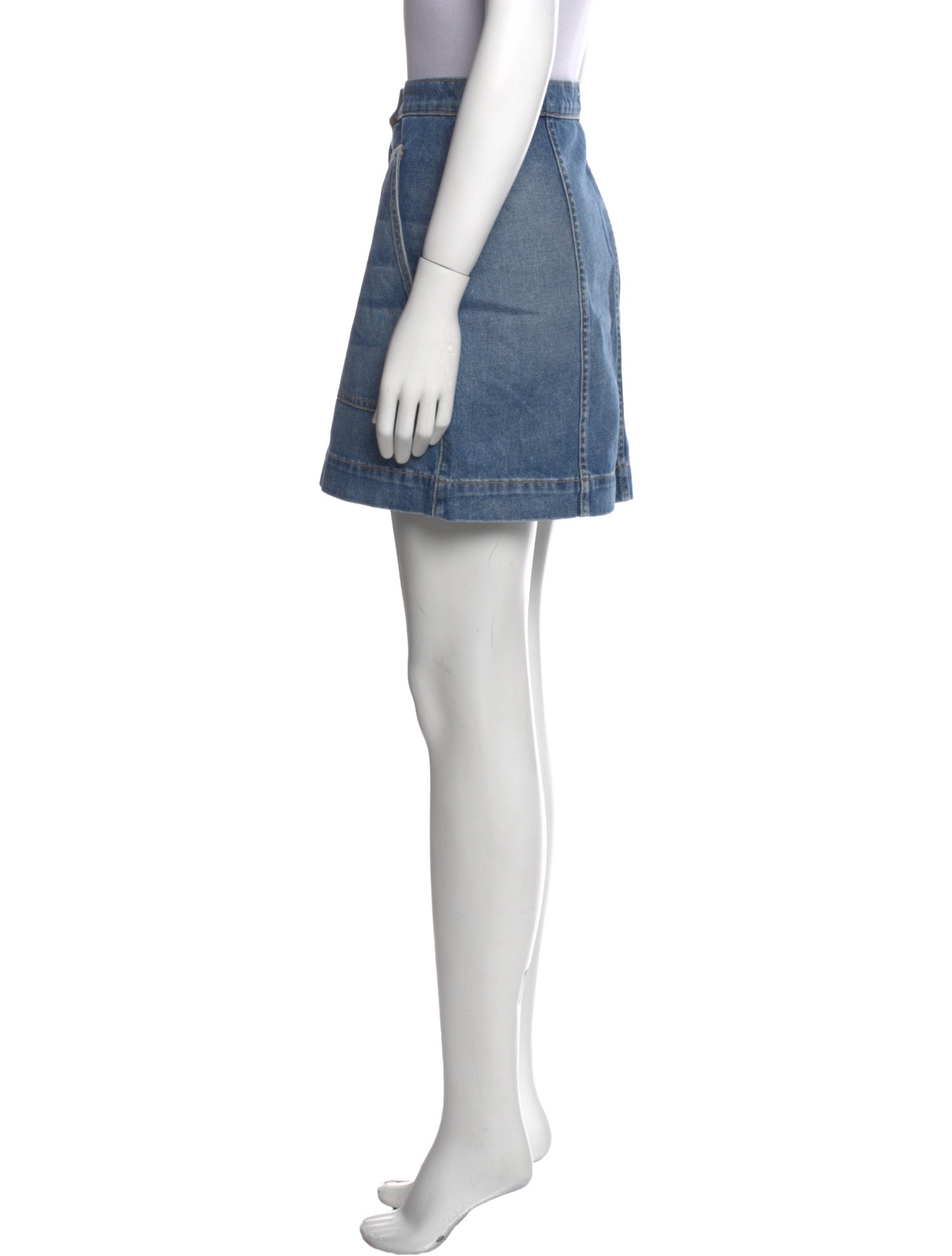 Veronica Beard Embroidered Accent Mini Skirt