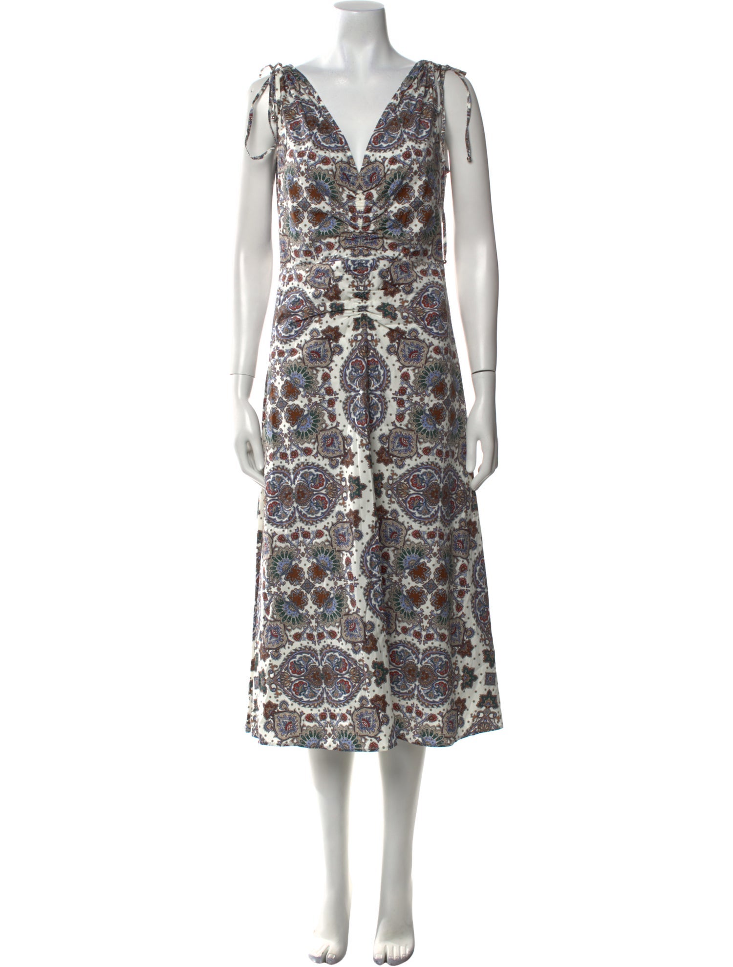 Veronica Beard Printed Long Dress w/ Tags