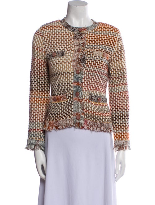 Veronica Beard Tweed Pattern Jacket