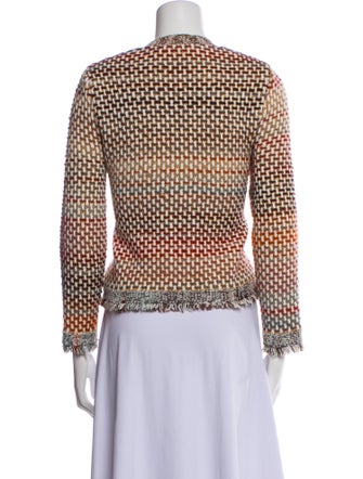 Veronica Beard Tweed Pattern Jacket