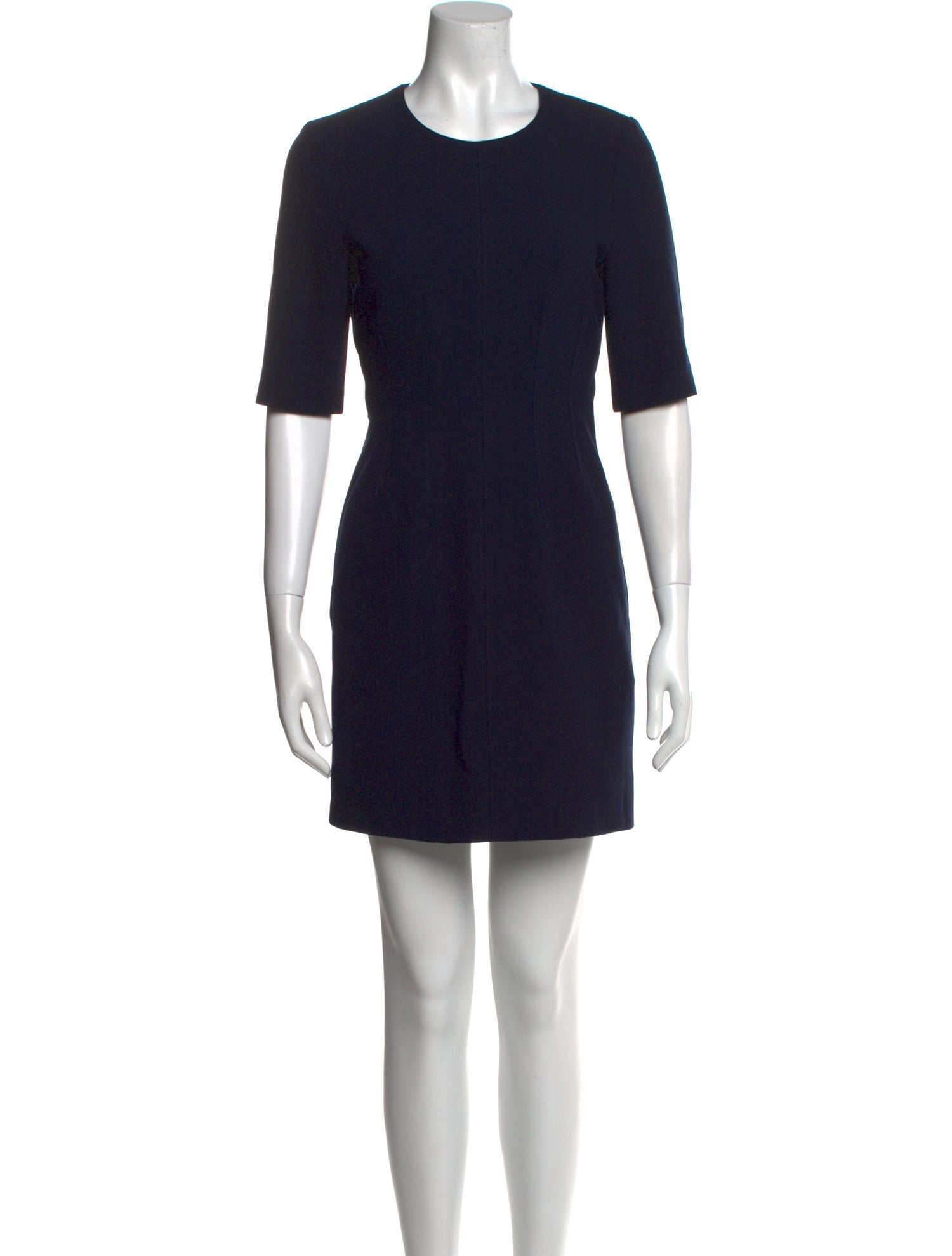 Veronica Beard Crew Neck Mini Dress