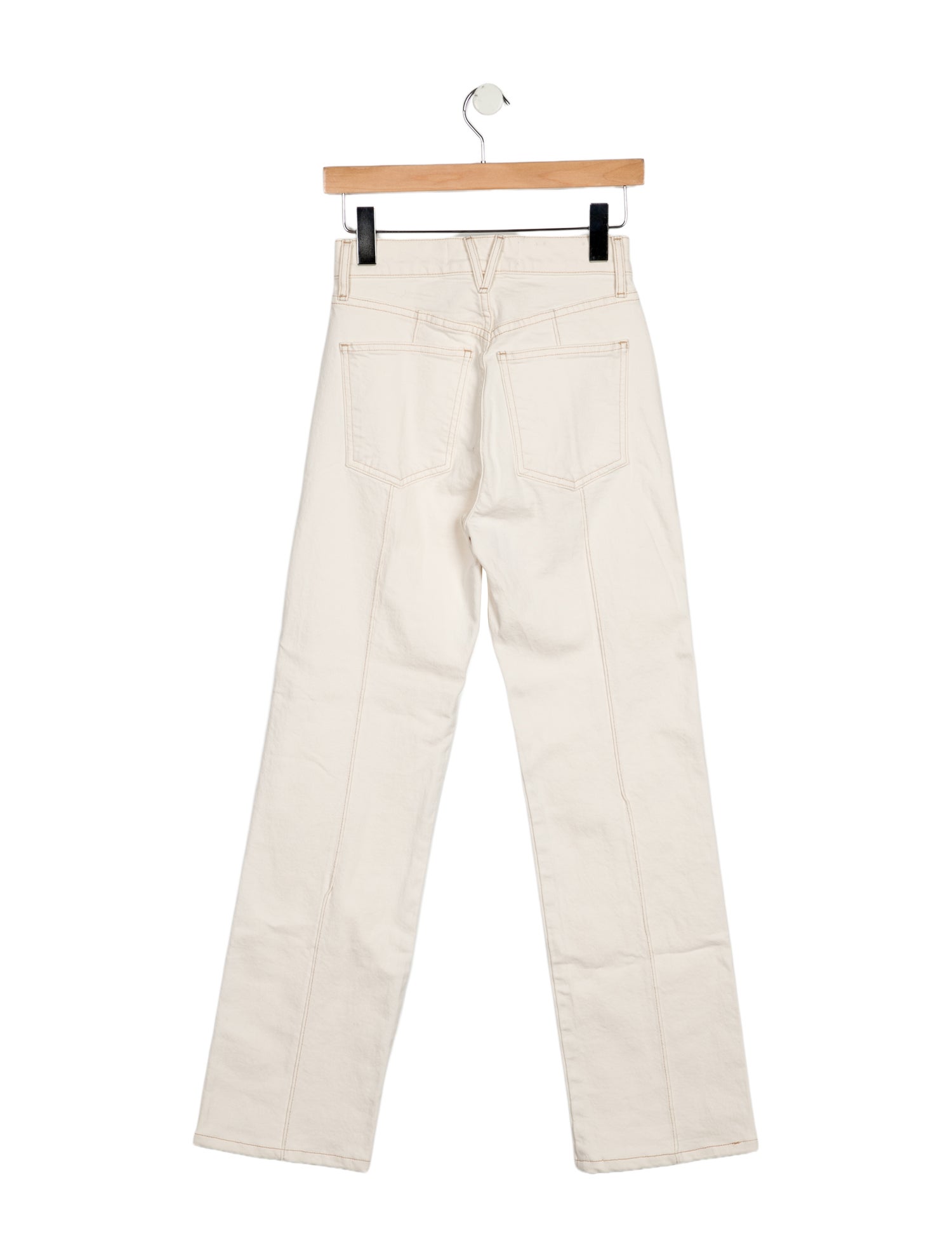 Veronica Beard High-Rise Wide Leg Jeans