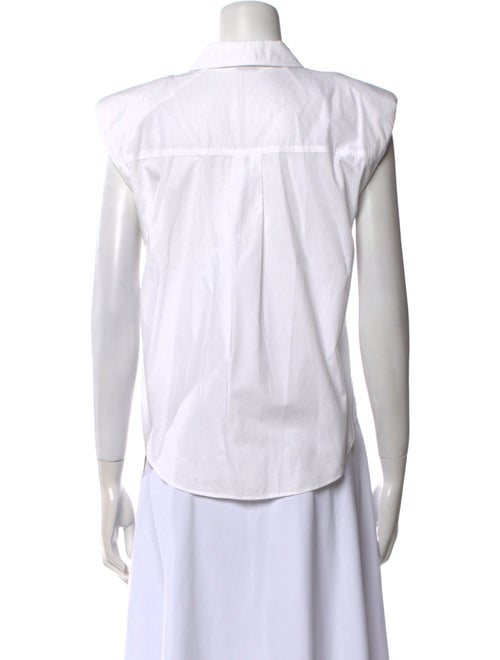 Veronica Beard Sleeveless Button-Up Top