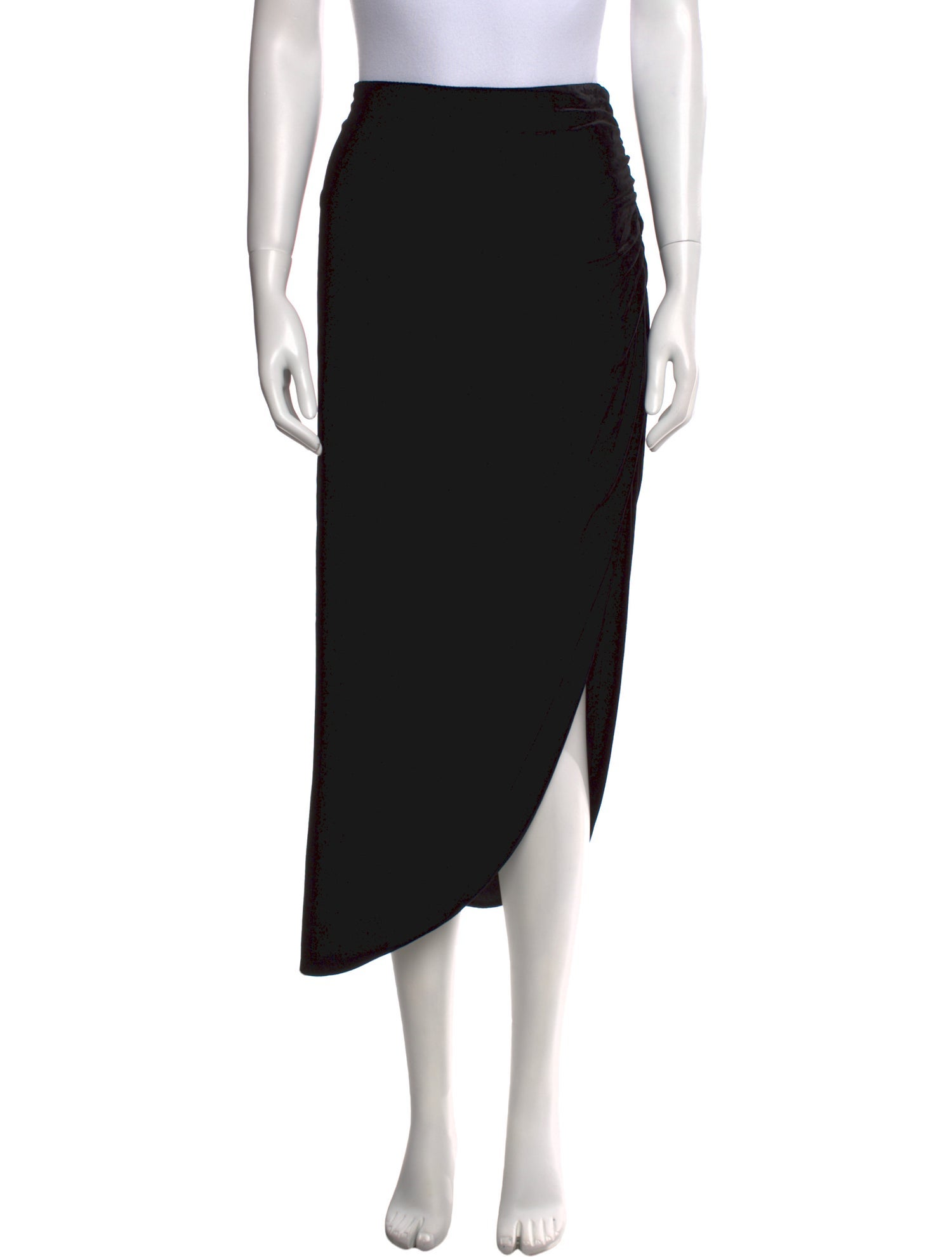 Veronica Beard Pleated Accents Midi Length Skirt