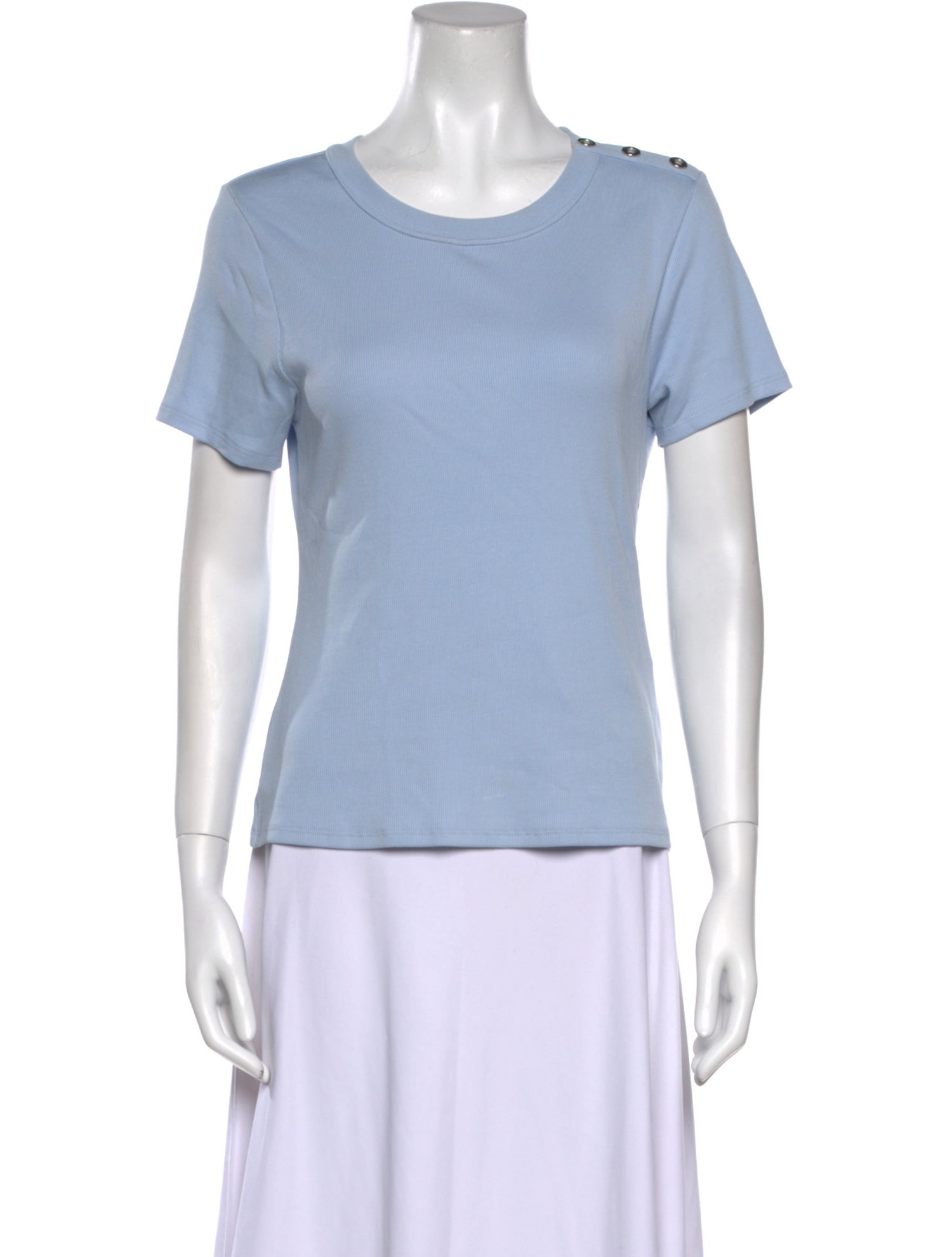 Veronica Beard Crew Neck Short Sleeve T-Shirt