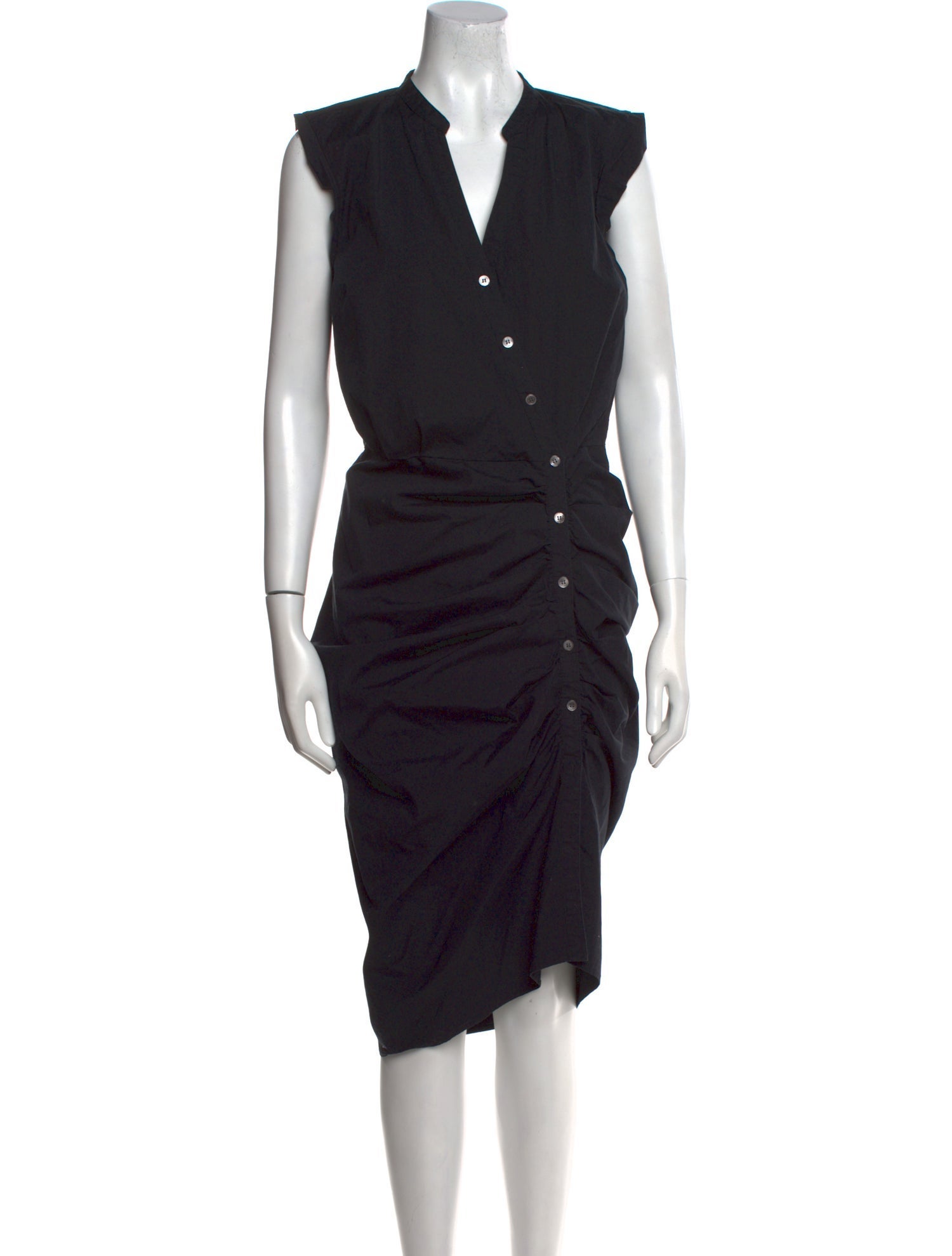 Veronica Beard V-Neck Midi Length Dress